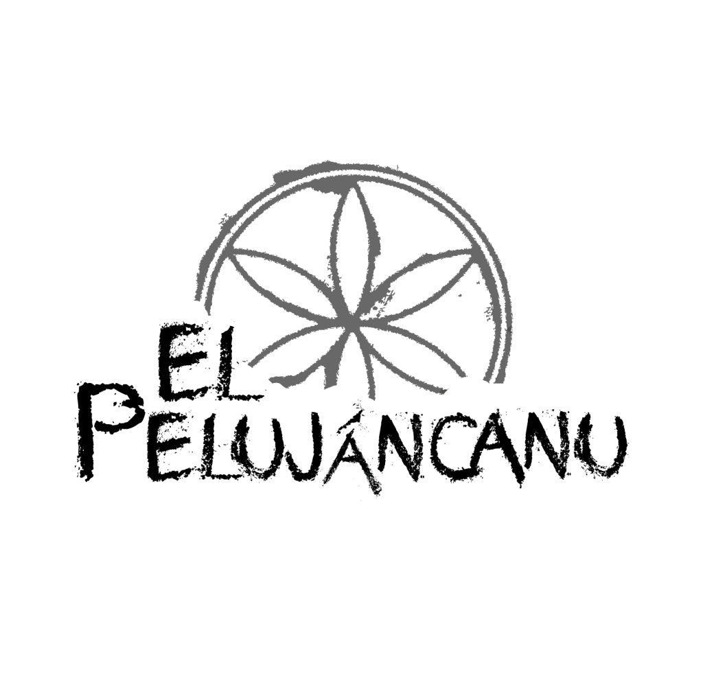 Logo grande en negro con fondo blanco